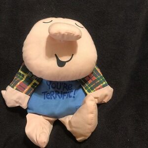 Ziggy‎ Knickerbocker You're Terrific Bean Bag Plush Stuffed Toy 1978 Vintage